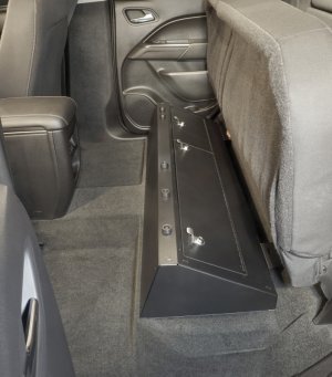 GMC Canyon Underseat Lockbox - Rear - Tuffy Products - Full Width with Pry-Guard Locking System - `14-`22